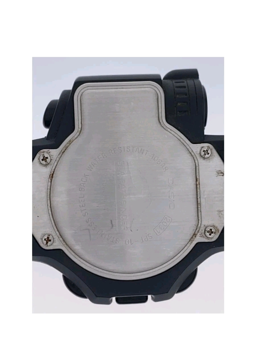 Casio Sea Pathfinder SPF-10 Digital Sport Watch - Gray with Black & Red Accents - Picture 3 of 6